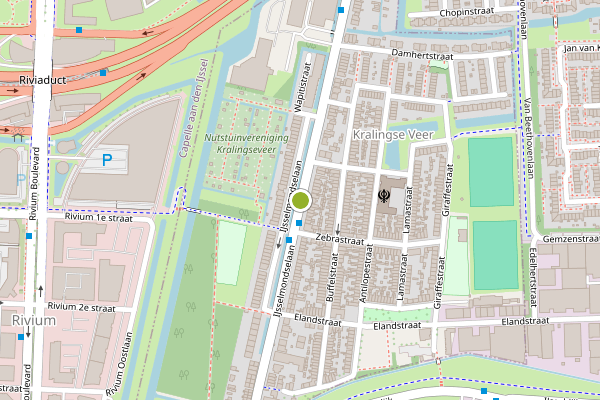 Ambulance-melding op IJsselmondselaan, Rotterdam op 5 augustus, kaart-overzicht