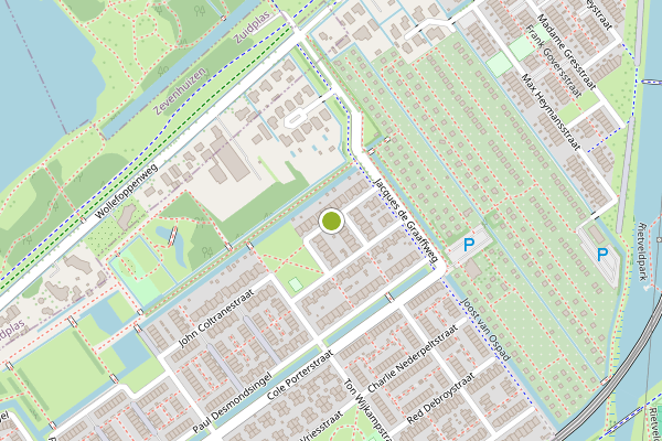Ambulance-melding op Nico de Rooystraat, Rotterdam op 5 augustus, kaart-overzicht