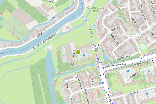 Ambulance-melding op Varenhof, Rotterdam op 5 augustus, kaart-overzicht