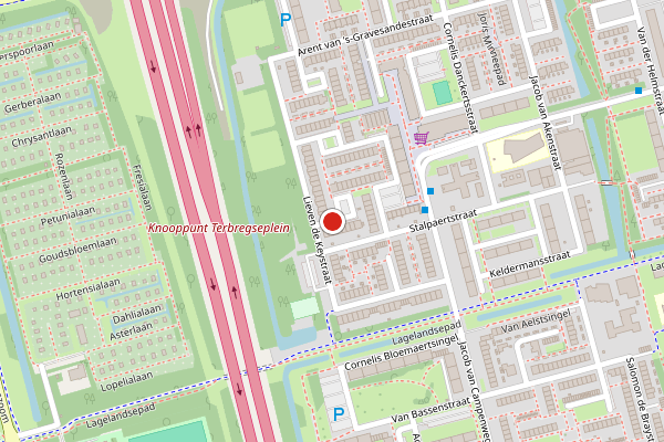 Ambulance + Brandweer + Politie samen ter plaatse op Lieven de Keystraat, Rotterdam op 5 augustus, kaart-overzicht nieuws-bericht