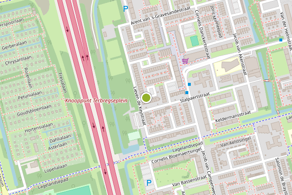 Ambulance-melding op Lieven de Keystraat, Rotterdam op 5 augustus, kaart-overzicht