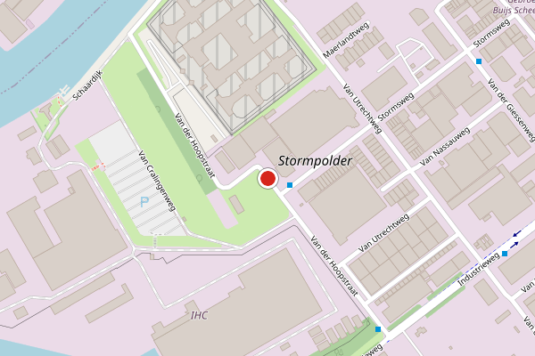 Brandweer-melding op Van der Hoopstraat, Krimpen aan den IJssel op 5 augustus, kaart-overzicht