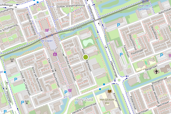 Ambulance-melding op Albertine Agneslaan, Vlaardingen op 5 augustus, kaart-overzicht