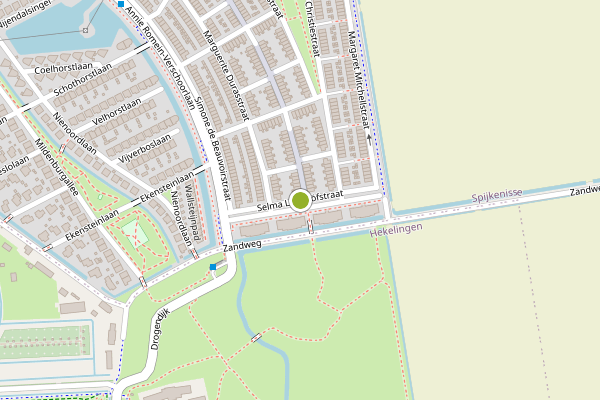 Ambulance-melding op Selma Lagerlofstraat, Spijkenisse op 6 augustus, kaart-overzicht