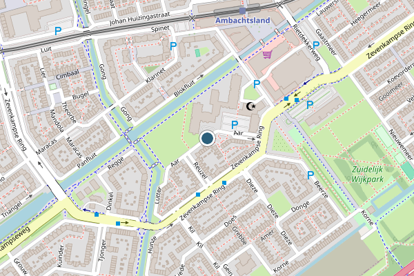 Politie-melding op Aar, Rotterdam op 20 mei, kaart-overzicht