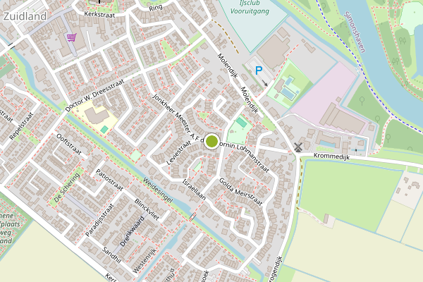 Ambulance-melding op Lohmanstraat, Zuidland op 6 augustus, kaart-overzicht