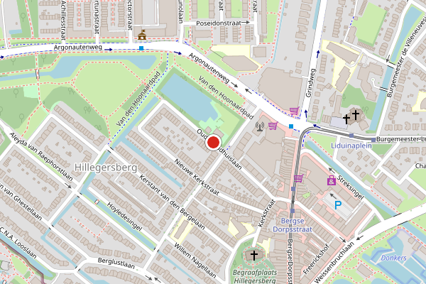 Brandweer-melding op Oude Raadhuislaan, Rotterdam op 6 augustus, kaart-overzicht