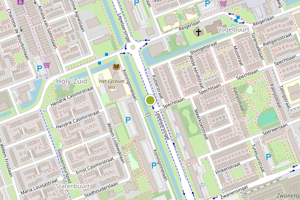 Ambulance-melding op Lepelaarsingel, Vlaardingen op 6 augustus, kaart-overzicht