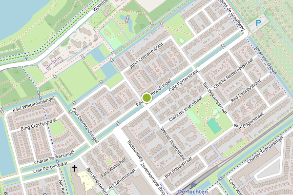 Ambulance-melding op Paul Desmondsingel, Rotterdam op 6 augustus, kaart-overzicht