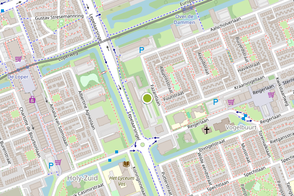 Ambulance-melding op Fazantlaan, Vlaardingen op 6 augustus, kaart-overzicht