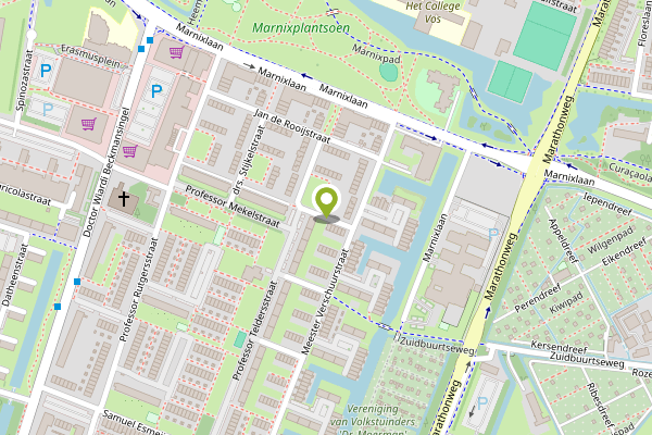 Ambulance-melding op Gerrit van der Veenstraat, Vlaardingen op 26 april, kaart-overzicht