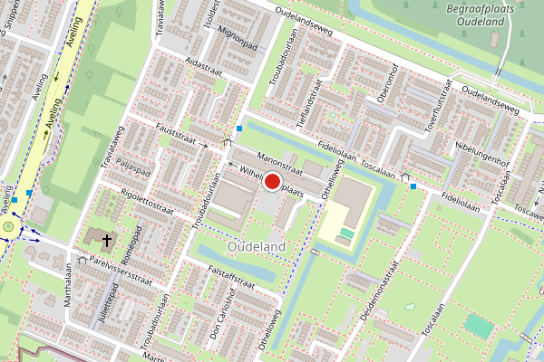 Brandweer-melding op Wilhelm Tellplaats, Hoogvliet op 7 augustus, kaart-overzicht