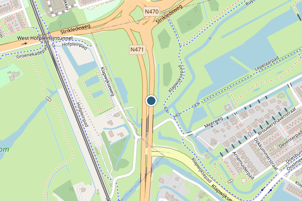 Politie-melding op Jacob van Lennepweg, Berkel en Rodenrijs op 7 augustus, kaart-overzicht