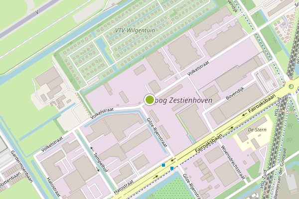 Ambulance-melding op Volkelstraat, Rotterdam op 7 augustus, kaart-overzicht