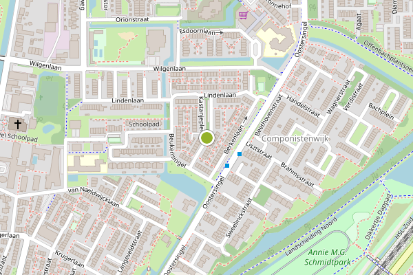 Ambulance-melding op Kastanjeplein, Berkel en Rodenrijs op 21 mei, kaart-overzicht
