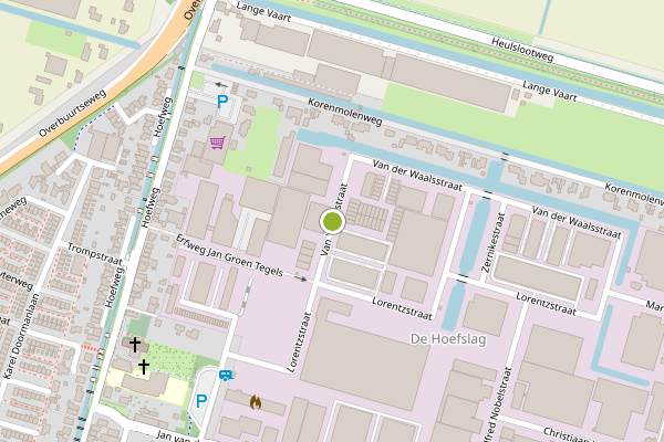 Ambulance-melding op Van 't Hoffstraat, Bleiswijk op 21 mei, kaart-overzicht