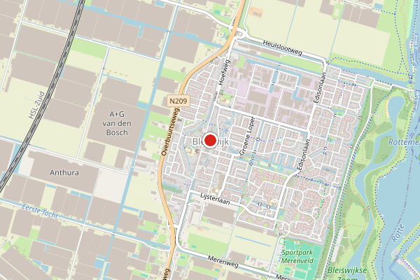 Brandweer-melding op Haluog Klappolder, Bleiswijk op 20 mei, kaart-overzicht