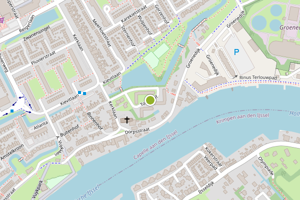 Ambulance-melding op Torenhof, Capelle aan den IJssel op 23 mei, kaart-overzicht