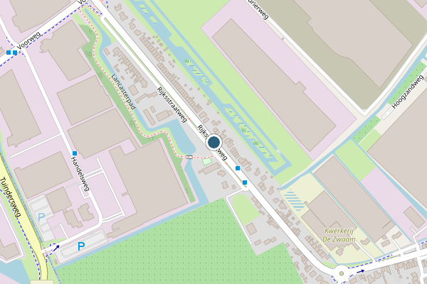 Politie-melding op Rijksstraatweg, Ridderkerk op 24 mei, kaart-overzicht