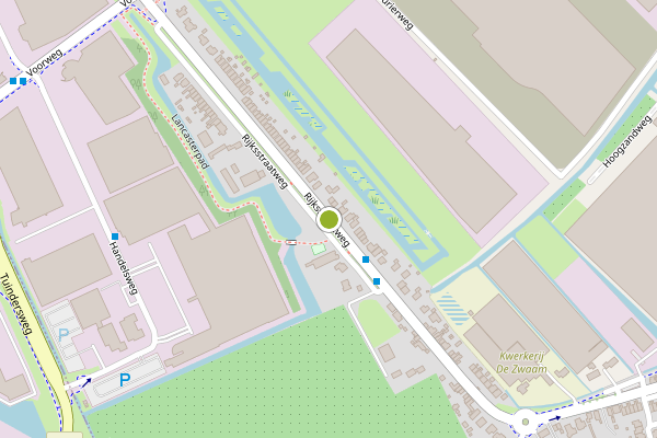 Ambulance-melding op Rijksstraatweg, Ridderkerk op 24 mei, kaart-overzicht