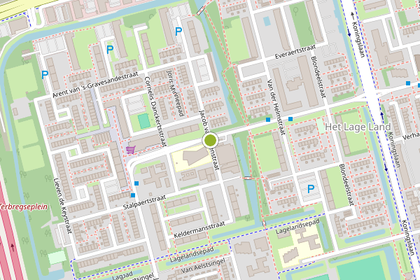Ambulance-melding op Jacob van Akenstraat, Rotterdam op 24 mei, kaart-overzicht