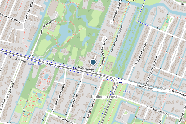 Politie-melding op 's-Gravenweg, Rotterdam op 25 mei, kaart-overzicht