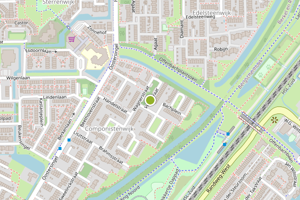 Ambulance-melding op Verdistraat, Berkel en Rodenrijs op 25 mei, kaart-overzicht