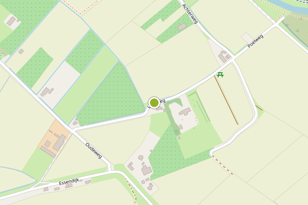 Ambulance-melding op Lageweg, Rhoon op 27 mei, kaart-overzicht