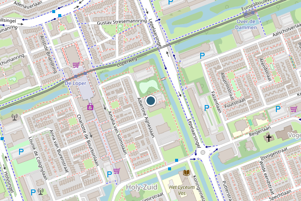 Politie-melding op Albertine Agneslaan, Vlaardingen op 27 mei, kaart-overzicht