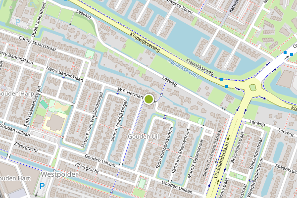 Ambulance-melding op W.F. Hermansstraat, Berkel en Rodenrijs op 28 mei, kaart-overzicht