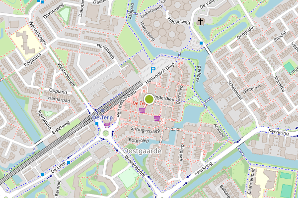 Ambulance-melding op Amsteldiep, Capelle aan den IJssel op 28 mei, kaart-overzicht