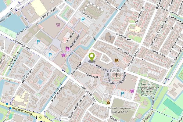 Ambulance-melding op Jan Blaauwplein, Berkel en Rodenrijs op 27 april, kaart-overzicht