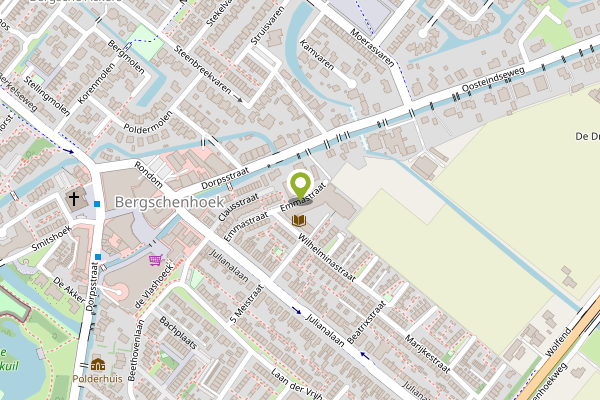 Ambulance-melding op Emmastraat, Bleiswijk op 27 april, kaart-overzicht