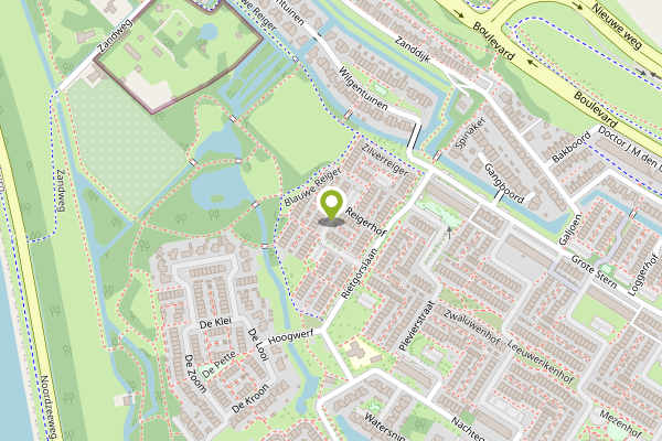 Ambulance-melding op Rozenburg op 28 april, kaart-overzicht