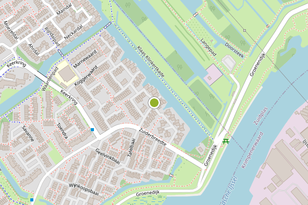 Ambulance-melding op Nederwaard, Capelle aan den IJssel op 30 mei, kaart-overzicht