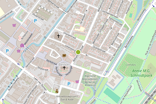 Ambulance-melding op Julianastraat, Berkel en Rodenrijs op 30 mei, kaart-overzicht