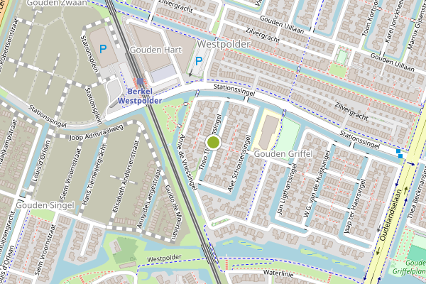 Ambulance-melding op Theo Thijssensingel, Berkel en Rodenrijs op 30 mei, kaart-overzicht