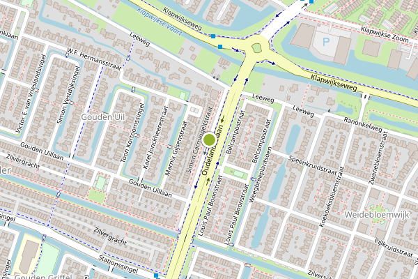 Ambulance-melding op Simon Carmiggeltstraat, Berkel en Rodenrijs op 30 mei, kaart-overzicht
