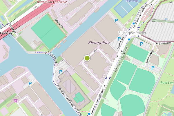 Ambulance-melding op Abraham van Stolkweg, Rotterdam op 30 mei, kaart-overzicht