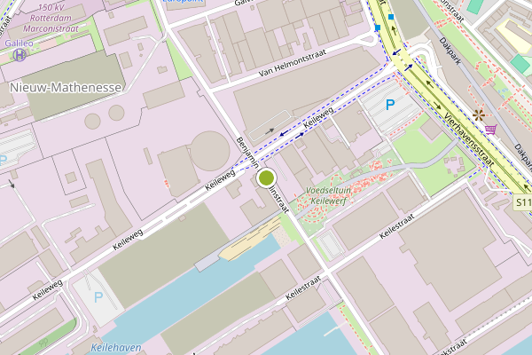 Ambulance-melding op Benjamin Franklinstraat, Rotterdam op 30 mei, kaart-overzicht