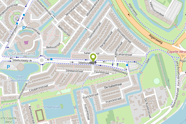 Ambulance-melding op Salieristraat, Capelle aan den IJssel op 28 april, kaart-overzicht