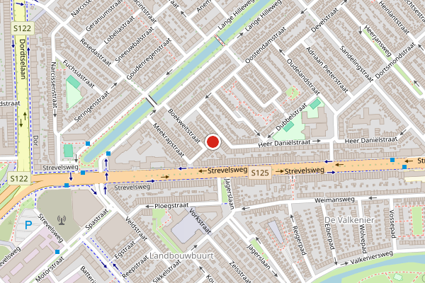 Brandweer-melding op Lijnzaadstraat, Rotterdam op 31 mei, kaart-overzicht