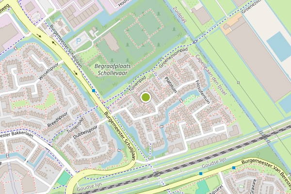 Ambulance-melding op Socratestuin, Capelle aan den IJssel op 31 mei, kaart-overzicht