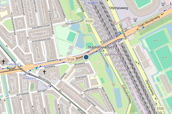 Politie-melding op West-Varkenoordseweg, Rotterdam op 31 mei, kaart-overzicht