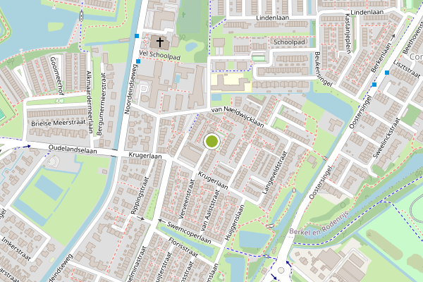 Ambulance-melding op Montignyplein, Berkel en Rodenrijs op 31 mei, kaart-overzicht