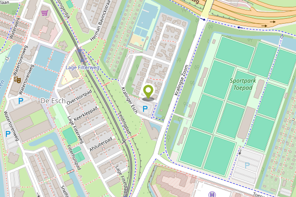 Ambulance-melding op Cornelis Dalenstraat, Rotterdam op 28 april, kaart-overzicht
