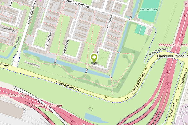 Ambulance-melding op Rozenburg op 28 april, kaart-overzicht