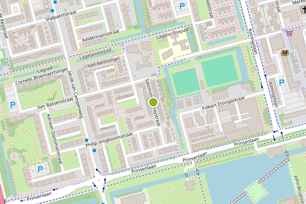 Ambulance-melding op Salomon de Braystraat, Rotterdam op 1 juni, kaart-overzicht