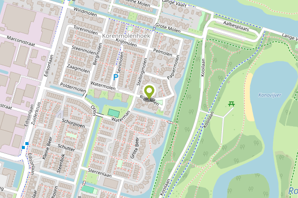 Ambulance-melding op Rosmolen, Bleiswijk op 28 april, kaart-overzicht