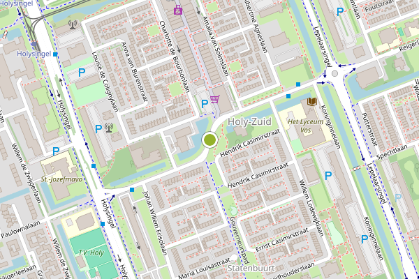 Ambulance-melding op Prins Hendriklaan, Vlaardingen op 2 juni, kaart-overzicht